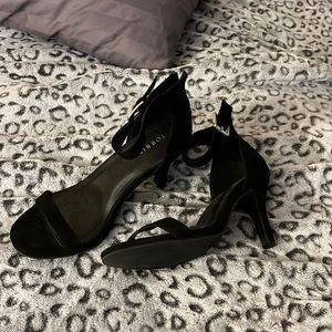 Torrid Black Heels - Strappy - size 9.5